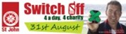 Switching off 4 a day 4 charity